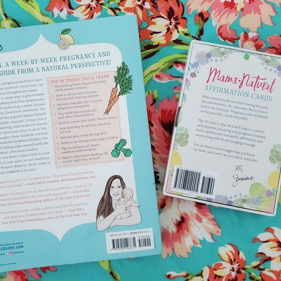 Mama Natural Book and Card Set - Picture 5 of 14